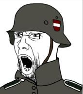 glasses latvia latvian_ss latvian_volunteer_corps mouth_open nazism schutzstaffel variant:estoniajak waffen_ss // 1209x1356 // 237.6KB