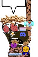 ack award beans bigender bloodshot_eyes brown_skin bug dead discord discord_logo_facial_mark disgusting facial_mark fnf fnf_pedo friday_night_funkin' incredibox insects lgbt maggots poop sackjackwabag_(user) sprunki tongue tranny trend:slopjak ugly unfunny variant:sackjak white_skin // 600x900 // 112.9KB