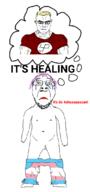 poltard 4chan 4cuck 4tran clitty_leakage healing mindbroken neovagina normie obsessed pol_(4chan) rent_free scar subvariant:muscular_chud subvariant:obsessedchud swastika tranny variant:bernd variant:chudjak // 532x1137 // 165.4KB