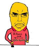 black_eyes collared_shirt egg fajak frown variant:chudjak yellow_skin // 460x592 // 70.5KB