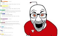antenna arm atheism christianity clothes comment glasses lent open_mouth orange_eyes reddit reddit_moment redditard religion soyjak stubble text tshirt variant:el_perro_rabioso wordswordswords // 921x562 // 57.5KB