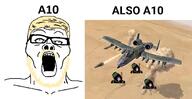 4soyjaks a10 a10_eyes a10_warthog ack aircraft airplane allahu_ack arab aryan blond blue_eyes brown_skin desert edit explosion fairchild_republic_a-10_thunderbolt_ii islam missile mudslime muslims raghead sandnigger shahada shitskin subvariant:a10_slowburn_soyjak terrorist total_arab_death total_mudslime_death total_sandnigger_death variant:a24_slowburn_soyjak variant:bernd warplane übermensch // 1432x739 // 319.0KB