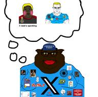 5soyjaks Hunky_twink_sex_machine all_soyteens_look_like_this american_flag amphibian anime anti_sharty arm award blond blue_eyes blue_shirt blush brown_skin button closed_mouth clothes communism communists_for_trump donald_trump ear eyelashes fat flag flag:vatican_city freedom_of_speech frog glasses hair hand hat islam k-on lips loli medal millions_must_die nas:gigachad nas:pepe nate nate_higger's_distant_cousin_(cape_rrackers) norman_rockwell nusoicaca op_is_a_retarded_lazy_faggot_for_not_tagging_his_own_shit pepe_the_frog shartycuck shitskin sonnenrad soycuck soyjak spanking stonetoss subnas:apu subvariant:branigger subvariant:chudjak_front subvariant:muscular_chud subvariant:pol_face text the_simpsons thought_bubble tshirt variant:alicia variant:brandon variant:chudjak variant:meximutt variant:soyak vatican yellow_hair // 1474x1459 // 583.1KB