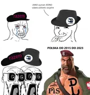 clothes hat law_and_justice_(poland) poland subvariant:doctos variant:soyak wojak // 1455x1547 // 177.9KB