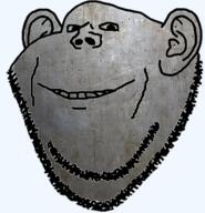 closed_mouth ear iron smile soyjak stubble variant:impish_soyak_ears // 1148x1192 // 1.3MB