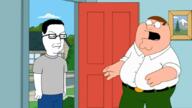 angry arm building cartoon clothes family_guy fat glasses hair hand open_mouth peter_griffin soyjak style_emulation tshirt variant:chudjak // 844x474 // 229.9KB