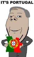 antonio_salazar arm clothes grey_hair hair hand holding_object its_over portugal smile soyjak stubble subvariant:wholesome_soyjak suit text variant:gapejak // 676x1133 // 71.8KB