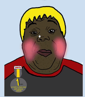 animated brown_skin destruction fat nigger offsiters shitskin subvariant:hunky_twink_sex_machine variant:alicia yellow_hair // 400x454 // 6.1MB
