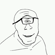 bald cyclops glasses happy low_effort variant:feraljak wholesome // 796x800 // 73.5KB