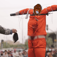 animated artist:kingcel award brown_skin crucifixion isis meta:gore most_retarded_nigger_award nigger variant:bernd // 800x450 // 24.6MB