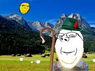 a10_eyes blond germany happy love nobackground sheep subvariant:wholesome_soyjak trend:aryan variant:cobson variant:gapejak variant:impish_soyak_ears // 2560x1920 // 5.4MB