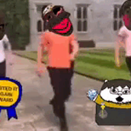 5soyjaks animated arm award badge black_skin bloodshot_eyes blush brown_hair brown_skin clothes crying dance function hindu holding_object lars leg low_resolution posted_it_again_award soot_colors subvariant:chudjak_front subvariant:jartycuck swinny swinnycuck swinnyjeet variant:alicia variant:catjak variant:chudjak // 206x144 // 2.1MB