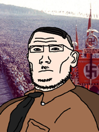 adolf_hitler bald giga glasses irl_background stubble variant:unknown // 600x800 // 528.9KB