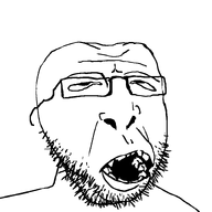 dent glasses mouth_open retard stubble teeth_showing template variant:ockjak white_background white_skin // 800x800 // 44.8KB