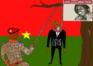 Thomas_sankara ack africa belt beret black_skin burkina_faso coup france ibrahim_traore isis military_uniform noose queen_of_hearts socialism uniform variant:bernd variant:chudjak // 2048x1463 // 745.1KB