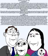 2025 4soyjaks angel animal baby bald brown_hair child children christianity clothes deaf deformed demon ear family glasses goat god green_shirt hair heaven hell israel jesus leviticus_(bible) march march_10 marriage matthew_(bible) moses psalm_(bible) purple_shirt sheep soyjak stubble subvariant:annabelle subvariant:emmanuel subvariant:nathaniel subvariant:wholesome_soyjak suit suit_and_tie text throne variant:gapejak variant:protestantjak wholesome woman wordswordswords // 1400x1630 // 219.7KB