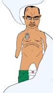 balding bbc brown_skin crying fascism fat flag glasses hair italy looking_up monarchy mustache naked nazism nsfw penis queen_of_spades shitalian soyjak speech_bubble speech_bubble_empty stubble subvariant:chudjak_front subvariant:obsessedchud swastika text underpants variant:chudjak widows_peak // 1092x1911 // 89.0KB