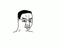 adolf_hitler animated arm blood closed_mouth fist glasses gun hair hand holding_object nazi_salute open_mouth punch shooting sieg_heil soyjak text variant:chudjak // 480x411 // 518.2KB