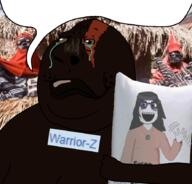 allah angry anti_soytan black_skin body_pillow brimmiest_comments_section☣️☣️☣️_do_not_enter☣️☣️☣️ kratos lips obese soyja speech_bubble_empty subvariant:slavmutt variant:meximutt variant:soytan warrior-z_(user) // 888x849 // 297.2KB