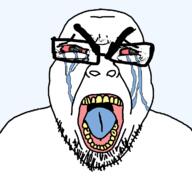 angry blue_tongue crying merge seething stubble subvariant:seethejak template transparent_background variant:bernd variant:cryboy_soyjak variant:soyak // 1200x1125 // 39.3KB