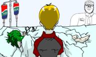 2soyjaks 4chan anime bed blond doctor dr_soyberg full_body glasses green_hair hair hospital imminent_rape looking_at_you nasal_cannula nate neon_genesis_evangelion ominous soot_colors sproke stubble tragedyjakking transparent_background variant:a24_slowburn_soyjak yotsoyba // 3231x1936 // 476.7KB