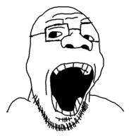 beard glasses soyjak stubble variant:goopjak // 567x595 // 9.6KB