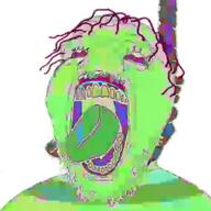 3dgifmaker ack alternate animated bloodshot_eyes crying flag glasses guinness_world_record hanging hue_rotate mario music mustache open_mouth rope sound soyjak star strobe stubble suicide super_smash_bros tongue tranny variant:isaac video // 568x568, 16s // 2.1MB