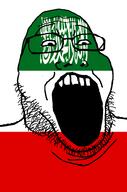 country flag flag:somaliland glasses open_mouth somaliland soyjak stubble variant:markiplier_soyjak2 // 645x973 // 93.7KB