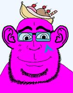 arch_linux banana_split_ice_cream closed_mouth developer ear glasses magenta_skin mud_(user) quote_(user) smile tinted_glasses variant:cobonsy // 775x988 // 68.8KB