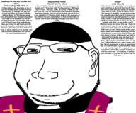 catholic christianity clothes cross ear earth eyelids glasses god hair hat house jesus_christ job_(bible) job_19:21 job_19:22 job_19:23 job_19:24 job_19:25 job_19:26 job_19:27 kingdom lamb luke_(bible) luke_10:1 luke_10:10 luke_10:11 luke_10:12 luke_10:2 luke_10:3 luke_10:4 luke_10:5 luke_10:6 luke_10:7 luke_10:8 luke_10:9 priest psalm_(bible) psalm_27:13 psalm_27:14 psalm_27:7 psalm_27:8 psalm_27:9 sheep small_eyes smile sodom soyjak stubble subvariant:massjak subvariant:wholesome_soyjak variant:gapejak wolf // 1450x1200 // 184.4KB