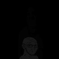 2soyjaks animated biting_lip closed_mouth creepy ear evil fire glasses ominous scared soyjak stubble variant:cobson variant:soyak // 800x800 // 119.5KB