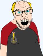 arm balding blue_eyes fat germany hair moobs nate open_mouth variant:feraljak white_skin yellow_hair // 774x1001 // 143.9KB