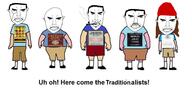 arm bald being_and_time_(book) book brown_hair clothes decline_of_the_west_(book) giovanni_pico_della_mirandola hair hat julius_evola leg martin_heidegger monocle mustache nine_hundred_theses_(book) opium oswald_spengler parody reign_of_quantity_(book) rene_guenon ride_the_tiger_(book) shoe shorts sock subvariant:chudjak_front torso variant:chudjak // 1910x896 // 593.8KB