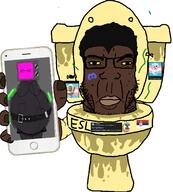 brown_skin epi esl hair holding_phone lips map_(pedophile) nigger pedophile series:esl_pedo_league shitskin skibidi_toilet skibidi_toilet_pedo_nigger subvariant:chudplier variant:chudjak variant:markiplier_soyjak // 1238x1372 // 304.5KB