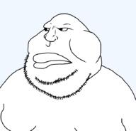 closed_mouth fat obese series:muttverse soyjak stubble template transparent_background variant:meximutt // 888x849 // 17.7KB