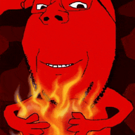 animated artificial_intelligence demon ext=gif fire flames glasses hell holding_heart holding_object horn meta:ai_generated red_skin stubble subvariant:wholesome_soyjak variant:gapejak wing // 400x624 // 1.5MB