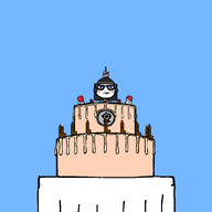 bbc birthday biting_lip blacked blue_background blue_eyes cake candle cum glasses happy_birthday jakparty_soy objectsoy queen_of_spades strawberry text variant:soytan // 1024x1024 // 18.8KB
