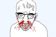 anger blood blood_from_ears blood_from_mouth blood_from_nose blood_spray glasses rage variant:unknown vein // 640x426 // 18.4KB