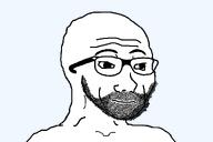 beard closed_mouth glasses neutral template variant:excited_soyjak white_skin // 1200x800 // 26.3KB