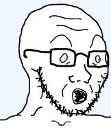 brimstone coal glasses laughing meta:low_effort_niggerslop open_eyes open_mouth shitty shitty_edit soyjak variant:soyak // 970x1150 // 27.0KB