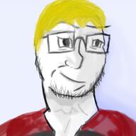 beard glasses nate nate_(soyjak_party) nate_higgers painting variant:soyak // 1280x1280 // 935.0KB