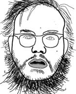 balding beard chapo_trap_house cushbomb ear frown glasses matt_christman podcast soyjak variant:christmanjak white_skin // 1042x1280 // 84.3KB