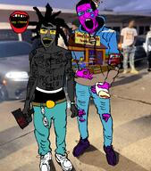 banhammer hot_pocket hotpockets linked_up nas:sneed nigger pooh_shiesty quote_(user) sagging_pants sneed soot soyjak_party spade spotemgottem subvariant:chudjak_front tattoo underpants variant:chudjak variant:markiplier_soyjak // 1242x1412 // 1.4MB