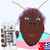 antenna brown_skin bug colorlesspy(nameroach) flag:greece flag:turkiye greece greeknigger greekroach holding_object holding_phone insectoid jewishautismaward78_(namefag) korg_(namefag) list maggot meta:soytroons_are_not_funny roach shitskin soybooru tranny turkaryan turkiye turknigger turkroach tvrkicwvrriorforyuo tvrkicwvrriorforyuo_(nameroach) unfunniest_shit_you_have_ever_seen unfunny variant:bernd // 4096x4096 // 8.0MB