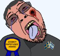 ack award blood crying gore israel palestine rapefugee refugee salwan_momika shooting sweden tongue tongue_out variant:bernd // 768x719 // 129.0KB