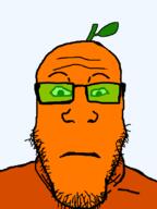 food froot fruit glasses neutral orange orange_skin soyjak stubble subvariant:neutralplier variant:markiplier_soyjak // 600x800 // 15.2KB