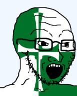 british flag flag:kirkcudbrightsire glasses hair kirkcudbrightsire looking_to_the_right open_mouth scotland soyjak stubble teeth united_kingdom variant:soyak // 644x800 // 35.9KB