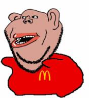 amerimutt big_mac burger_king chicago clothes dance dancing_swede euromutt london mcdonalds music quarter_pounder red_shirt rock_and_roll_mcdonalds soyjak stubble subvariant:impish_amerimutt united_kingdom united_states variant:impish_soyak_ears wesley_willis wheaties // 480x526, 35.1s // 10.9MB