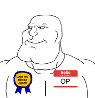 award bald blue_eyes hello_my_name_is_(sticker) name_tag op series:keep_raging_on_them smile subvariant:mexiaryan variant:meximutt // 886x910 // 23.5KB