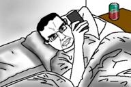 bed blanket lying_down phone pillow sproke variant:chudjak // 390x258 // 75.8KB